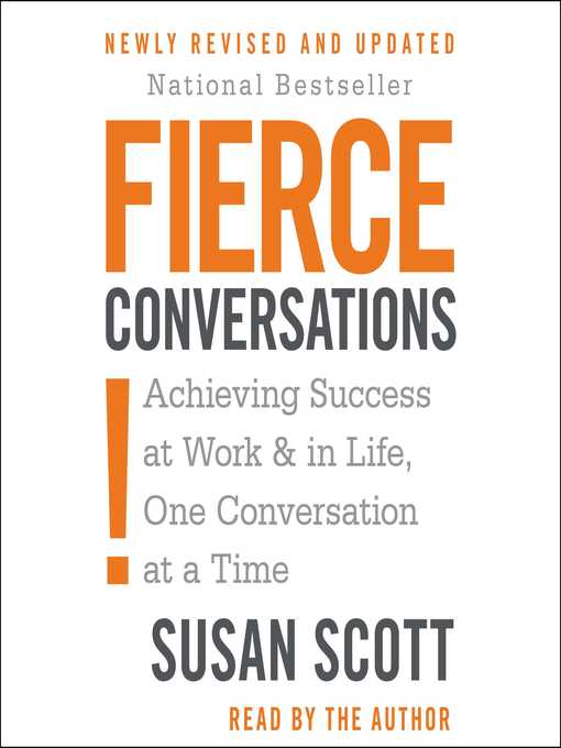 Title details for Fierce Conversations by Susan Craig Scott - Wait list